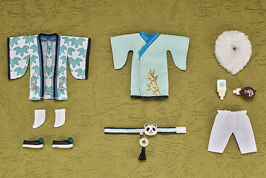 未分類 黏土娃 中華風 服裝套組 熊貓麻將：月桂葉 Nendoroid Doll Outfit Set Chinese-Style Panda Mahjong - Laurier