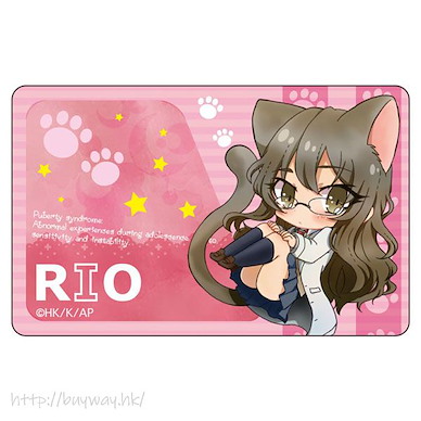 青春豬頭少年系列 「雙葉理央」貓咪 IC 咭貼紙 KuruKoro IC Card Sticker Rio Futaba【Rascal Does Not Dream of Bunny Girl Senpai】