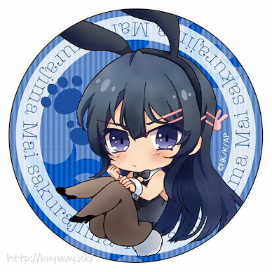 青春豬頭少年系列 「櫻島麻衣」兔女郎 收藏徽章 KuruKoro Can Badge Mai Sakurajima B【Rascal Does Not Dream of Bunny Girl Senpai】