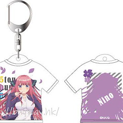 五等分的新娘 「中野二乃」T-Shirt 匙扣 T-Shirt Key Chain Nakano Nino【The Quintessential Quintuplets】