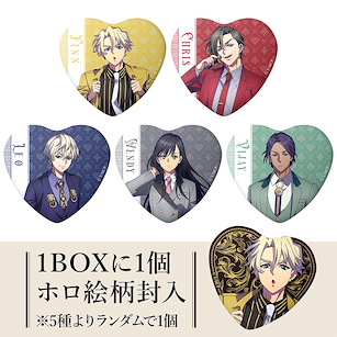 HIGH CARD 心形徽章 (6 個入) Original Illustration Heart Can Badge (6 Pieces)【HIGH CARD】