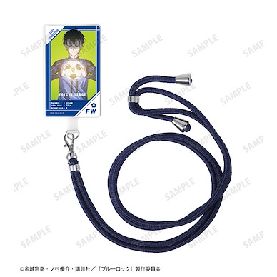 BLUE LOCK 藍色監獄 「潔世一」手機裝飾片 + 掛飾 Isagi Yoichi Character Visual Phone Tab【Blue Lock】