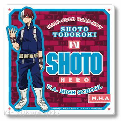 我的英雄學院 「轟焦凍」石牆背景 杯墊 Graphic Stone Coaster Shoto Todoroki【My Hero Academia】