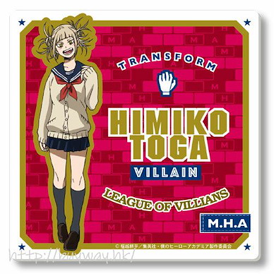 我的英雄學院 「渡我被身子」石牆背景 杯墊 Graphic Stone Coaster Himiko Toga【My Hero Academia】