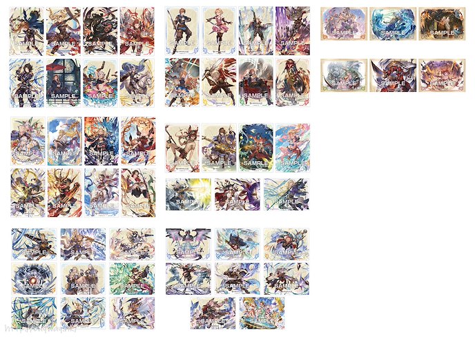 碧藍幻想 : 日版 食玩收藏咭 Vol. 2 初回限定版 (原盒特典︰珍藏咭 1 枚) (16 包入 32 + 1 枚)