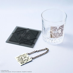 最終幻想系列 : 日版 「神羅公司」玻璃杯 + 杯墊