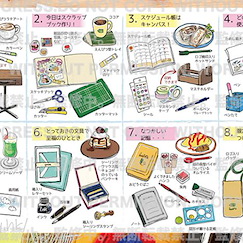 小道具系列 鉛筆 與 咖啡盒玩 (8 個入) Pencil Cafe (8 Pieces)【Petit Sample Series】