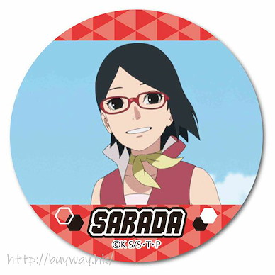 火影忍者系列 「宇智波莎拉娜」火影新世代 收藏徽章 Can Badge Sarada Uchiha【Naruto】