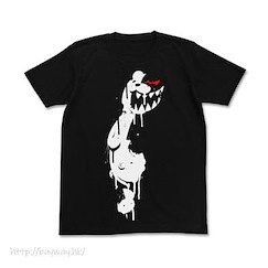槍彈辯駁 (中碼)「黑白熊」黑色 T-Shirt Monokuma Stencil T-Shirt /BLACK- M【Danganronpa】