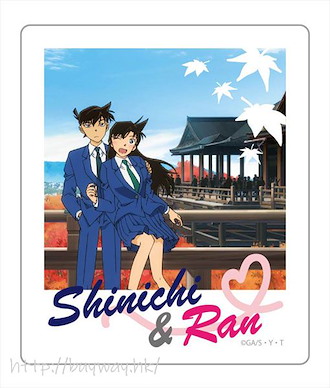 名偵探柯南 「工藤新一 + 毛利蘭」拍立得風格  磁貼 Instant Photo Magnet (Shinichi & Ran)【Detective Conan】