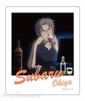 名偵探柯南 「沖矢昴」拍立得風格  磁貼 Instant Photo Magnet (Subaru Okiya)【Detective Conan】