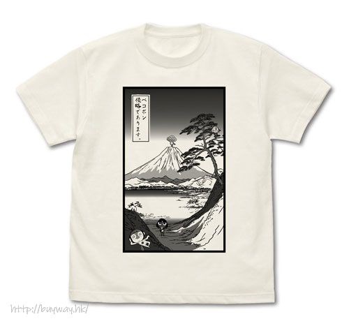 Keroro軍曹 : 日版 (大碼)「Keroro」御一行 香草白 T-Shirt