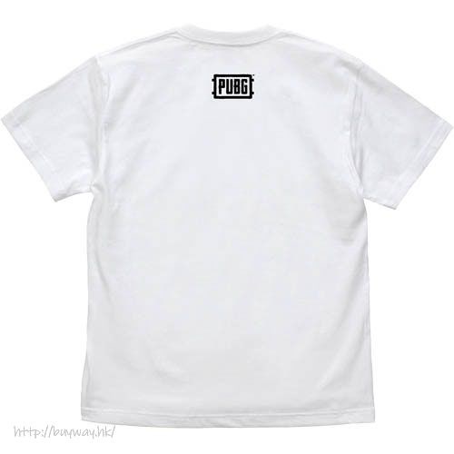 絕地求生 : 日版 (細碼)「DON KATSU HOUSE」白色 T-Shirt