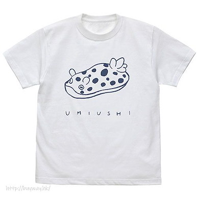 終將成為妳 (中碼)「叶曆」白色 T-Shirt Koyomi's UMIUSHI T-Shirt /WHITE-M【Bloom Into You】