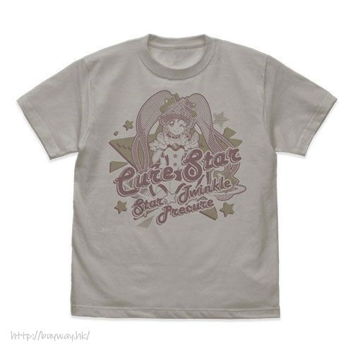 光之美少女系列 : 日版 (中碼)「星奈光」淺灰 T-Shirt