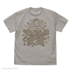 光之美少女系列 : 日版 (加大)「天宮愛蓮娜」淺灰 T-Shirt