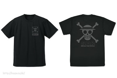 海賊王 (中碼)「草帽海賊團」2.0 吸汗快乾 黑色 T-Shirt Straw Hat Pirates Dry T-Shirt Ver.2.0/BLACK-M【One Piece】