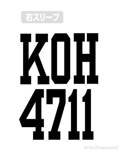 機動戰士高達系列 : 日版 (大碼)「紅心王 4711」吸汗快乾 黑色 T-Shirt