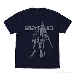 機動戰士高達系列 : 日版 (大碼)「RX-93 ν 高達」BEYOND 深藍色 T-Shirt