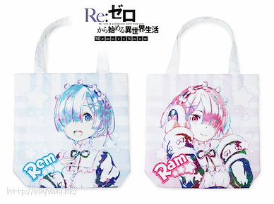Re：從零開始的異世界生活 「雷姆 + 拉姆」Memory Snow 全彩 手提袋 Rem & Ram Ani-Art Full Graphic Tote Bag【Re:Zero】