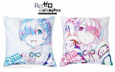 Re：從零開始的異世界生活 「雷姆 + 拉姆」Memory Snow Cushion套 Rem & Ram Ani-Art Full Color Cushion Cover【Re:Zero】