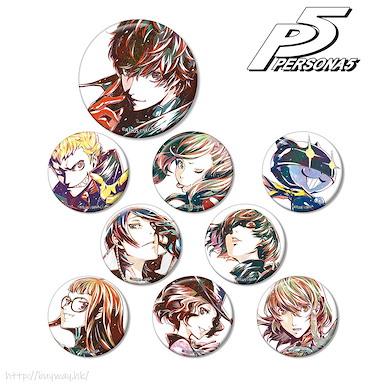 女神異聞錄系列 「P5」Ani-Art 收藏徽章 (9 個入) Persona 5 Ani-Art Can Badge (9 Pieces)【Persona Series】