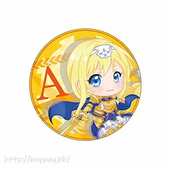 刀劍神域系列 「愛麗絲」Pop Chara 收藏徽章 Pop Chara Glitter Can Badge Alice (Integrity Knight)【Sword Art Online Series】