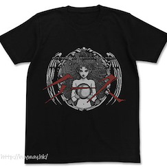 伊蘇系列 : 日版 (加大)「イース」Logo 黑色 T-Shirt