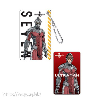超人系列 「超人七號 + 諸星彈」亞克力咭套 + IC 咭貼紙 Acrylic Case & IC Sticker Set Ultra Seven / Moroboshi Dan【Ultraman Series】