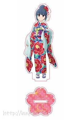 搖曳露營△ 「志摩凜」和服 亞克力企牌 Original Illustration Rin Acrylic Stand【Laid-Back Camp】