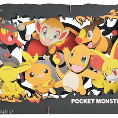 寵物小精靈系列 「Type: Fire」Paper Theater 立體紙雕 Paper Theater PT-L07 Type: Fire【Pokémon Series】