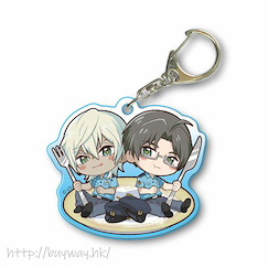 皿三昧 「新星玲央 + 阿久津真武」拿起餐具 亞克力匙扣 Gochi Chara Acrylic Key Chain Reo & Mabu【Sarazanmai】