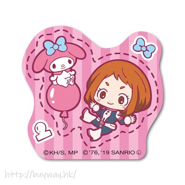 我的英雄學院 : 日版 「麗日御茶子 + My Melody」Sanrio Characters 貼紙