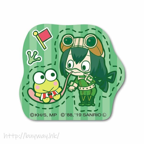 我的英雄學院 : 日版 「蛙吹梅雨 + Keroppi」Sanrio Characters 貼紙