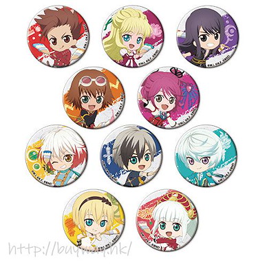 Tales of 傳奇系列 收藏徽章 Tales of Festival 2019 Vol.1 (10 個入) Tales of Festival 2019 Can Badge Collection Vol. 1 (10 Pieces)【Tales of Series】