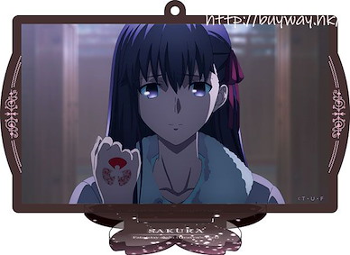 Fate系列 「間桐櫻」亞克力企牌 / 匙扣 Acrylic Key Chain with Stand Mato Sakura【Fate Series】