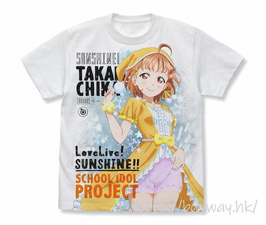 LoveLive! Sunshine!! (細碼)「高海千歌」睡衣 Ver. 白色 全彩 T-Shirt Chika Takami Full Graphic T-Shirt Pajama Ver./WHITE-S【Love Live! Sunshine!!】