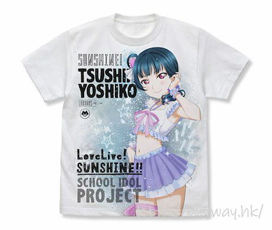 LoveLive! Sunshine!! (大碼)「津島善子」睡衣 Ver. 白色 全彩 T-Shirt Yoshiko Tsushima Full Graphic T-Shirt Pajama Ver./WHITE-L【Love Live! Sunshine!!】