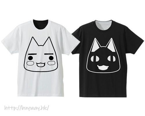 井上多樂 : 日版 (中碼)「井上多樂 + 黑樂」黑×白 雙面 T-Shirt