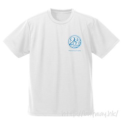 偶像大師 閃耀色彩 : 日版 (細碼)「283 Production」吸汗快乾 白色 T-Shirt