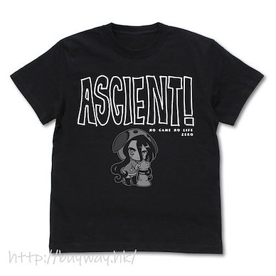 遊戲人生 (加大)「休比」ASCIENT! 黑色 T-Shirt Schwi's I Swear by Agreement (ASCIENT!) T-Shirt /BLACK-XL【No Game No Life】