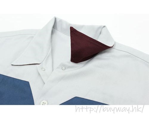 機動戰士高達系列 : 日版 (加大)「阿寶」連邦軍 工作襯衫