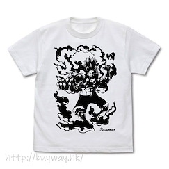 海賊王 : 日版 (加大)「路飛」大蛇人 白色 T-Shirt