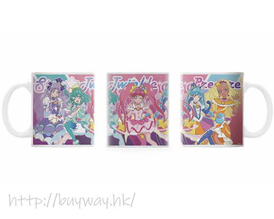 光之美少女系列 「星光閃亮☆光之美少女」全彩 陶瓷杯 Star*Twinkle PreCure Full Color Mug【Pretty Cure Series】