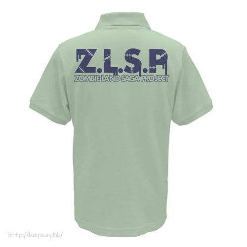 佐賀偶像是傳奇 : 日版 (加大)「Z.L.S.P」灰綠 Polo Shirt