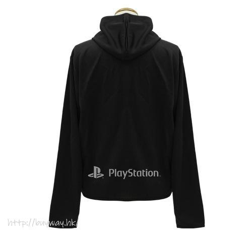 PlayStation : 日版 (大碼)「PlayStation」輕盈快乾 黑色 連帽衫