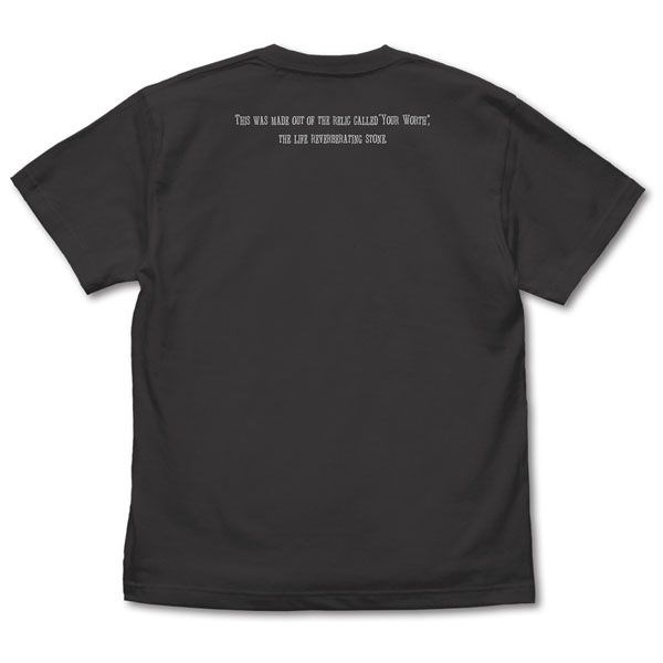 來自深淵 : 日版 (大碼)「莉可」普魯修卡變成白笛 墨黑色 T-Shirt