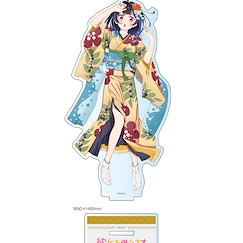 出租女友 「八重森美仁」第3期 和服 Ver. BIG 亞克力企牌 Season 3 Original Illustration Big Acrylic Stand Kimono Yaemori Mini【Rent-A-Girlfriend】