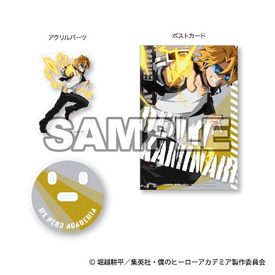 我的英雄學院 「上鳴電氣」附背景明信片 亞克力企牌 Acrylic Stand with Background Postcard Kaminari Denki【My Hero Academia】