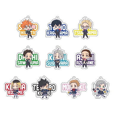 排球少年!! 亞克力匙扣 Mini Character (10 個入) Mini Character Acrylic Key Chain Collection (10 Pieces)【Haikyu!!】
